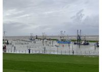Kutterhafen leichte Sturmflut